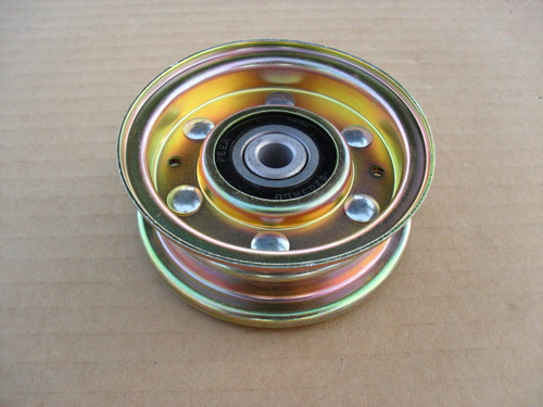 Flat Idler Pulley for Kees 100486 363150 63919087 919078 639-19087 ID: 3/8" OD: 3-1/4"