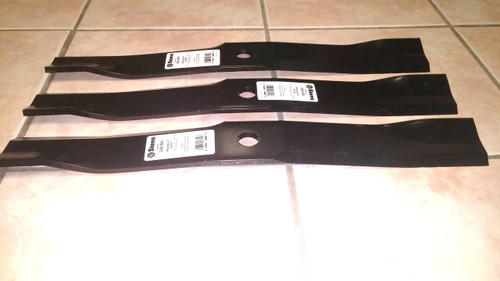 Blades for John Deere 60" Cut 1023E, 1025R, 4210, 4310, 4410, F735, Z520, Z820A, ZTrak, F620, F680, F687, M665, M128485, M131958, M144196, M168223, TCU15881, Z Trak, Medium Lift