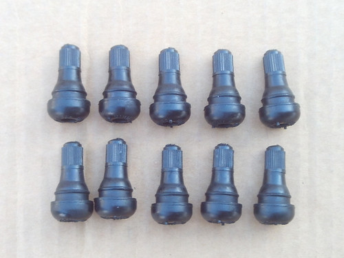 Valve Stem for Craftsman MTD Murray Troy Bilt Toro 65139 024373 24167 lawn mower Shop Pack of 10 Short Tire Valve Stems 175-507