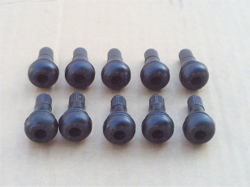 Valve Stem for Craftsman MTD Murray Troy Bilt Toro 65139 024373 24167 lawn mower Shop Pack of 10 Short Tire Valve Stems 175-507