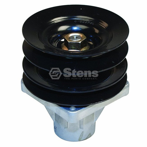 Deck Spindle for MTD 46" Cut 618-0112, 618-0117, 918-0117, 918-0117A, 918-0117B includes pulley Deck Spindle for MTD 46" Cut 618-0112, 618-0117, 918-0117, 918-0117A, 918-0117B includes pulley