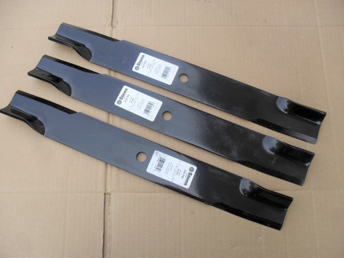 Blades for Dixon 60" Cut 12421 13956 18931 539119871 539129747 9383 Hi Lift Blade Set of 3