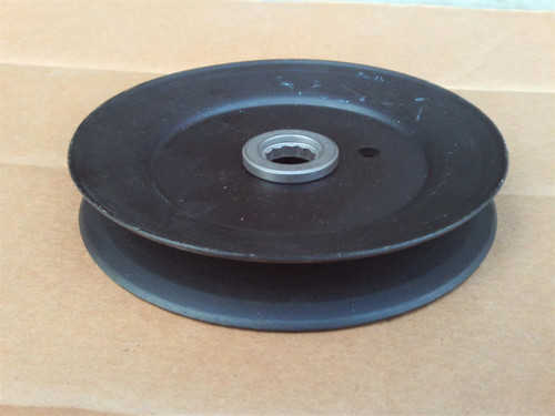 Deck Spindle Pulley for MTD 42" Cut 756-0980 OD: 5-3/4" Huskee Ranch King Yard Machine Yardman Splined pulley