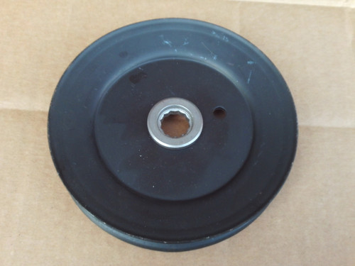 Deck Spindle Pulley for MTD 42" Cut 756-0980 OD: 5-3/4" Huskee Ranch King Yard Machine Yardman Splined pulley