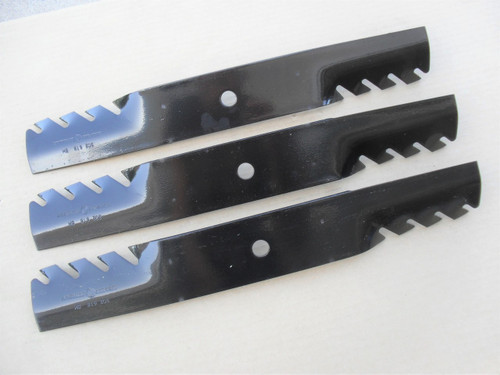 Toothed Mulching Blades for Scag 36", 52" Cut 48108, 481707, 481711, 48185, 482642, 482878, 482961, 483317, A48108, A48185, PL4206 mulcher