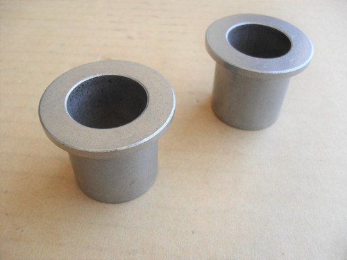 Bushings for Kees Caster Yoke Support Arm 101232, 363194, 976514 ID: 7/8" OD: 1-1/8" Height: 1-1/4" Bushing set of 2