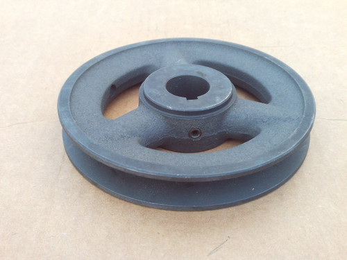 Pulley for Bobcat 48" Cut 31008B, 31012A, Bore: 1" O.D: 5-3/4" Keyway: 1/4" For 1/2" or 5/8" Belt