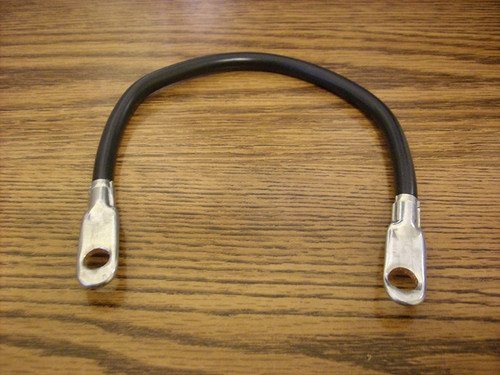 Negative Black Battery Cable 12" long, Cushman 882947 