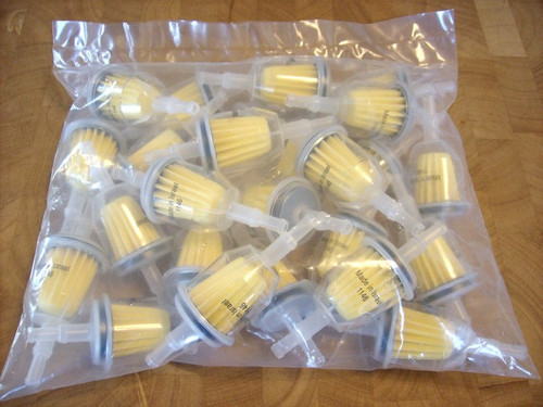 Fuel Filter for Exmark 109585, 1303197, 303197, E303197, 1-303197 Shop Pack of 25 Fuel Filters