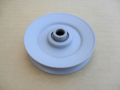 Idler Pulley for Simplicity 668827, 668827SM, Made In USA, Height: 5/8" ID: 3/8" OD: 3-1/16"