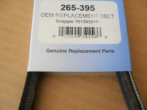 Auger Drive Belt for Snapper 7013939, 7013939YP, Snowblower, Snowthrower snow blower thrower