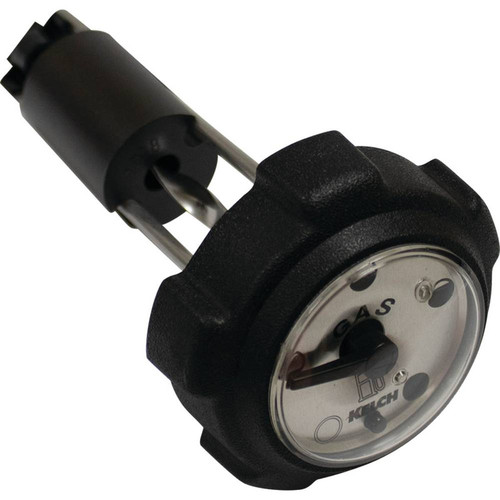 Fuel Gas Cap with Gauge for Murray 024064, 024064MA, 24064, 24064MA, ID: 2", For 5" tank depth, Threaded