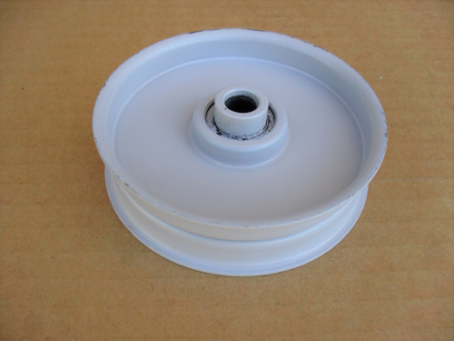 Idler Pulley for Noma 313850, 51448, ID:3/8" OD:3-1/4" Height:7/8"