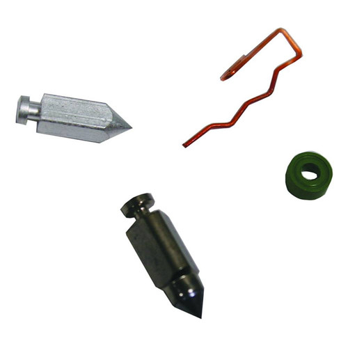 Carburetor Needle and Seat Float Valve Kit for Briggs & Stratton 299096, 299850, 394681, 170400 to 422700, 190400, 254400 Models, most 7 HP thru 18 HP engines