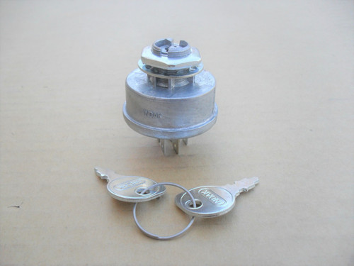 Ignition Starter Switch for Gravely 018272 18272 21115300 5 Terminals Includes Keys