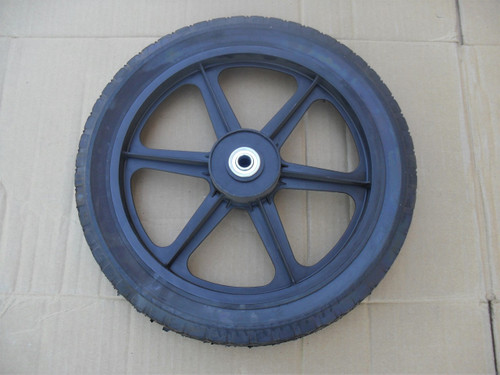 Wheel for Cub Cadet MTD Troy Bilt 734-1860 734-1860A 734-1871 Includes Center Hole Bearing 14" tall x 1-3/4 wide