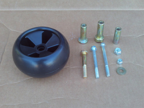 Deck Wheel for John Deere 737, 757, ZTrak 60" Cut, AM116299, AM133602, M111489 Z Trak Roller Kit, Made In USA