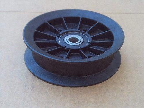 Deck Idler Pulley for Murray 36", 38", 40", 46" Cut 91801, 091801MA, 774089, 774089MA, Width:1-3/8" ID:1/2" OD:4-3/4"