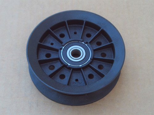 Deck Idler Pulley for Murray 36", 38", 40", 46" Cut 91801, 091801MA, 774089, 774089MA, Width:1-3/8" ID:1/2" OD:4-3/4"