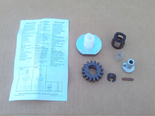 Starter Drive Gear Rebuild Kit for Briggs and Stratton 393254 396865 490421 495878 696540 &