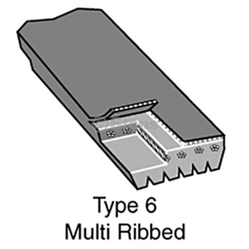 Drive Belt for Murray 319596, 319596MA, 20" Cut snowthrower, snowblower snow blower thrower