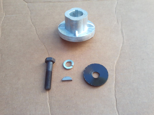 Blade Adapter for Bobcat Sensation includes bolt, washer, key 1182 Normally used on 3-1/2, 4 HP Engines
