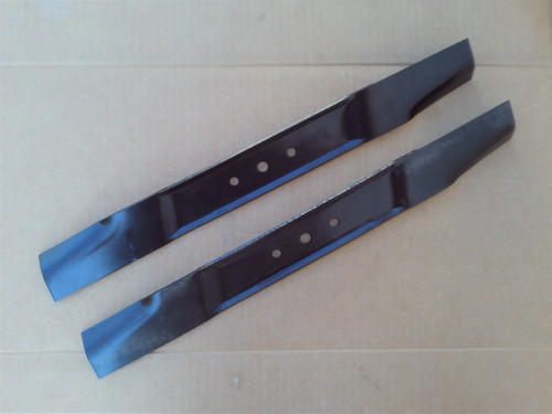 Blades for MTD 38" Cut 742-0122A, 942-0122A, 742-0122, 942-0122, 742-0122B, 942-0122B, Blade Set of 2 Hi Lift