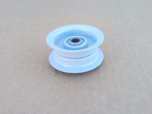 Idler Pulley for Troy Bilt 1744090, 1754637 Height: 1", ID: 3/8", OD: 2-1/2"