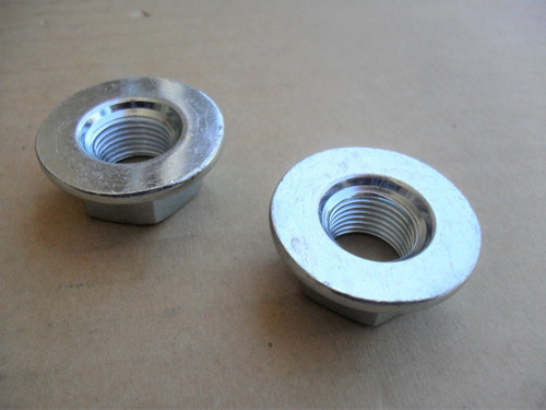 Deck Spindle Nut for White Outdoor 712-0417, 712-0417A, 712-0417AP, 753-05549, 912-0417A, Set of 2 Blade and Pulley Nuts