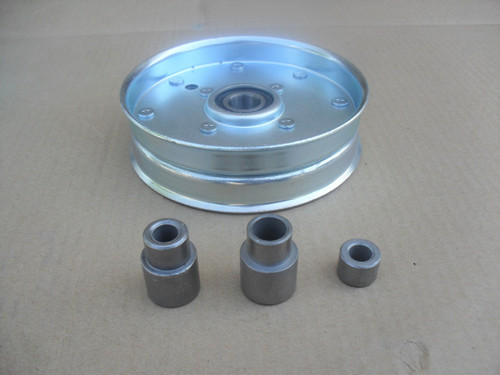 Flat Idler Pulley for Toro Turbo Force Pro Line 952800 95-2800 Height 1-7/16" ID 3/8" OD 5-1/4" proline