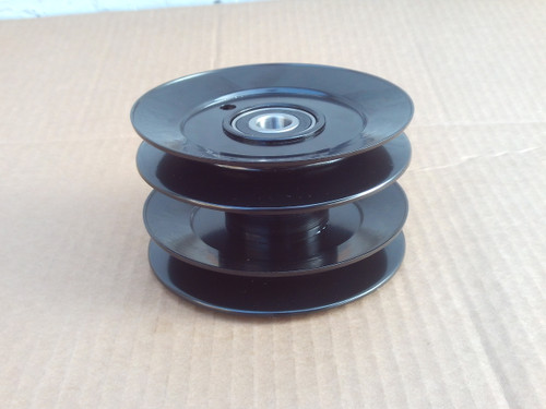 Double Pulley for Cub Cadet MTD Troy Bilt White Outdoor 756-1202 956-1202