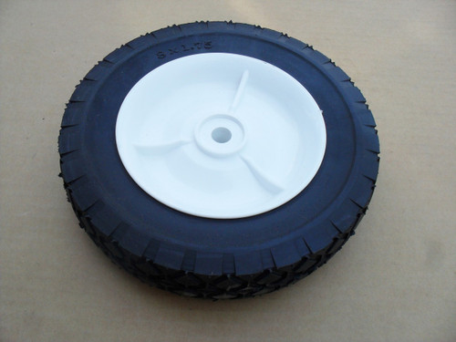 Wheel for MTD 734-04585 734-1780 706-13799-01 8" tall x 1-3/4 wide Tire 8x1.75 Bolens Huskee White Yard machine Yardman