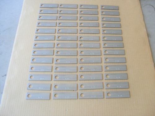 Rake Teeth for Billy Goat 350100 4" Long thatcher dethatcher aerator blades knives Made In USA