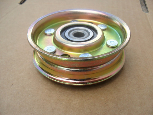 Idler Pulley for Scag 481048 48201 483208 Height: 1" ID: 3/8" OD: 3-1/4"