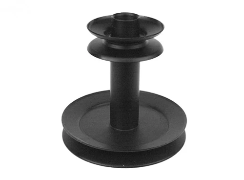 Engine Double Stack Pulley for Cub Cadet LTX1040 756-04196 756-04196A 954-04196 956-04196A MTD Troy Bilt White