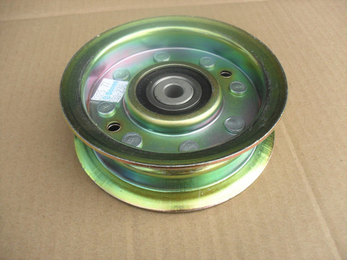 Deck Idler Pulley for Poulan Pro 46" Cut 156493, 173901, 532173901, ID:3/8" OD:4-3/8" Height:1-3/8"