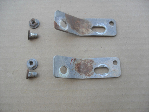Grass Shield Bracket for Mclane and Craftsman Reel Tiff Lawn Mower 1101-A, Set of 2, USED