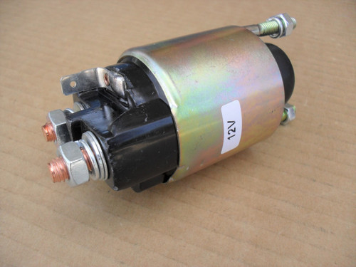 Starter Solenoid for Kubota ARX5500B3Y, AV5500B3Y, AV6500B3Y, B21, BX1500D, F2260, F2560, F2560E, F3060, G2160, GR2100, GR2110, T1400H, TG1860, ZD18, ZD18F, ZD21, ZD21F, ZD25F, ZD28, ZD28F, ZD321, ZD321N, ZD323, ZD326P, ZD326S, ZD331LP, ZD331P, 1218163080, 12181-63080