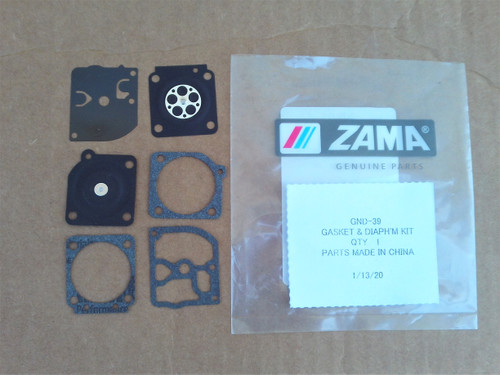 Carburetor Rebuild Kit for Zama GND39 GND33 GND-33 GND-39 C1Q-E5 C1Q-EL11 C1Q-EL11A C1Q-EL11B C1Q-EL12 C1Q-EL13 C1Q-EL14 C1Q-EL14A C1Q-EL19 C1Q-EL19A C1Q-EL19B C1Q-EL19C C1Q-EL24 C1Q-EL24A C1Q-EL25 C1Q-EL25A C1Q-EL26 C1Q-EL26A C1Q-EL30
