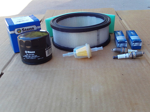 Tune Up Kit for Ariens 21530800 Air Filter Foam Pre Cleaner Wrap Spark Plugs Fuel Filter Oil Filter