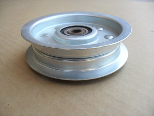 Flat Idler Pulley for Toro 742512 Height 1-1/16" ID 3/8" OD 4"