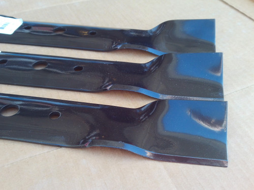 Blades for John Deere L120 L130 48" Cut GX20250 GY20568 Mulcher Hi Lift Blade Set of 3