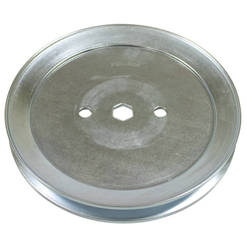 Deck Spindle Pulley for John Deere L100 L110 L105 L107 L118 L111 L108 102 115 125 135 105 LA100 LA110 LA120 X110 X120 LA105 LA115 LA125 LA135 D100 D110 D120 D130 X125 X145 107S D105 D125 X105 GX20367 Scotts OD: 7" ID: 5/8 " Height: 1"