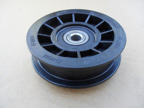 Flat Idler Drive Pulley for Poulan 532194327 ID: 3/8" OD: 3-1/2" Height: 1" poulan pro