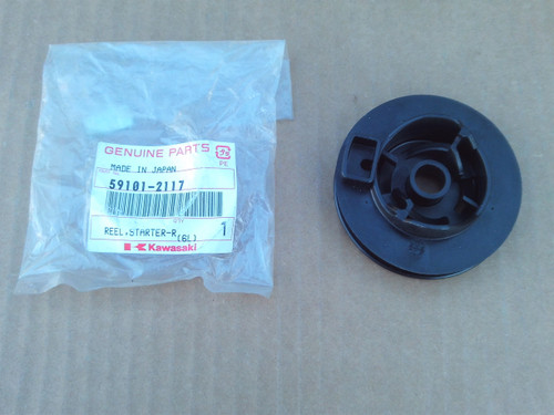 Kawasaki Starter Pulley 591012117 for KRB650B, KRB650BC, KRB750A, KRB750B, KRB750AC, KRB750BC, 59101-2117 reel