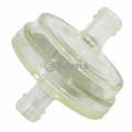 Gas Fuel Filter for Briggs and Stratton, Tecumseh, Kohler, Clear See Thru 120-109