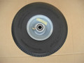 Wheel Tire for Little Wonder Blower 4.10 x 3.50 - 4, 4164205 Solid Foam Flat Free 410/350-4