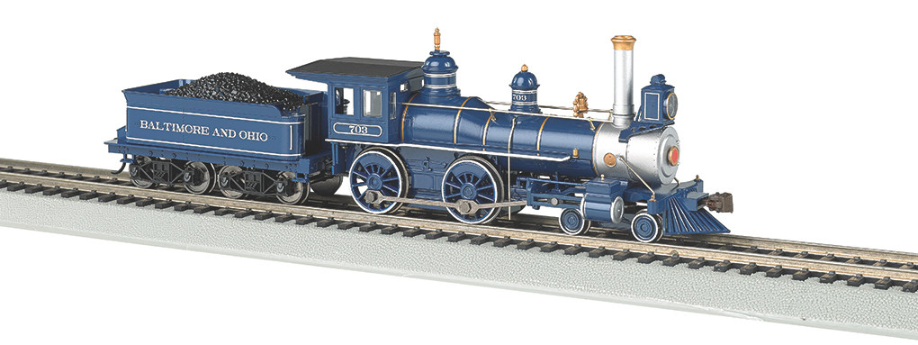Bachmann HO Baltimore & Ohio American 4-4-0 DCC Sound Value - Iron