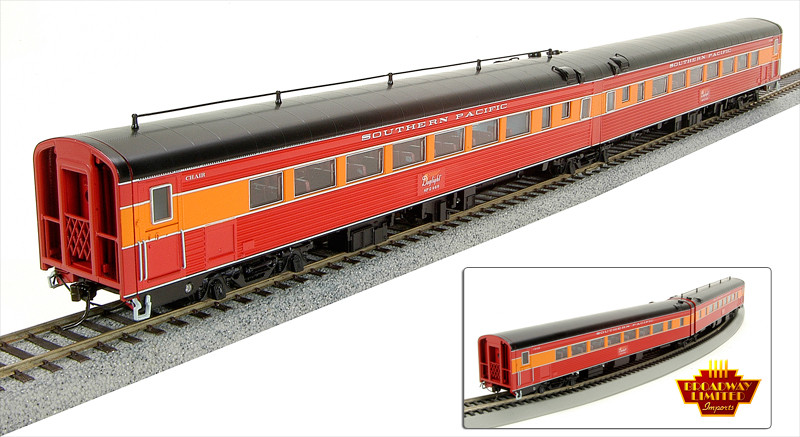 Broadway Limited ~ HO Scale ~ SP Daylight Articulated Chair
