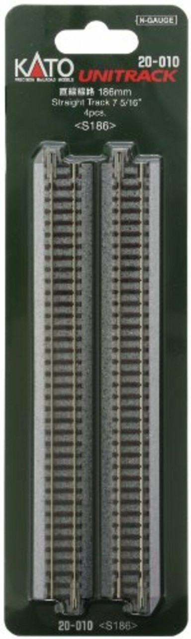 Kato ~ N Scale ~ UniTrack 186mm 7 5/16
